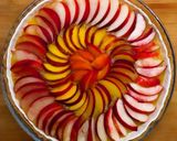 Une image de l'étape 2 de Tarte nectarine & abricot aux éclats de noisettes.