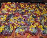 Pas rețetă Pizza pe felii de pâine 🍕 5 fotografie