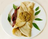 A picture of step 11 of Masala dosa.