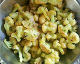 A picture of step 4 of Kasundi Gobi.