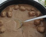Foto del paso 9 de la receta: Albóndigas con salsa de setas 🍄