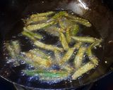 A picture of step 3 of Kurkuri Bhindi 😍.