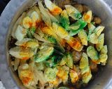 A picture of step 5 of Zam Zam pulao.
