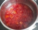 A picture of step 1 of Tomato beetroot soup without cornflour.