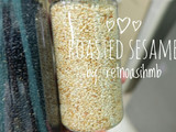Toasted Sesame / Wijen Sangrai #Festivalresepasia #Korea