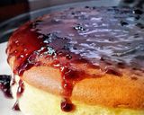 Foto langkah ke 9 dari resep Blueberry Soft Japanese Cheesecake #pr_adakejunya.
