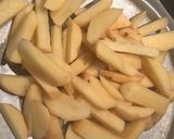 A picture of step 1 of Crispy Chilli Potatoes.