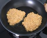 Une image de l'étape 3 de Galette printanière au quinoa.