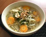 Foto langkah ke 4 dari resep Sayur bening tauge tahu.
