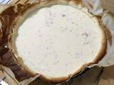 Quiche de bacon y queso