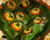 A picture of step 5 of Fish pollichathu# Kerala style Fish fry in Banana leaf.