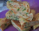 Foto langkah ke 4 dari resep Tamagoyaki telur dadar jepang ala upie.