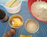 Foto langkah ke 1 dari resep Roti Tawar Motif edisi percobaan.