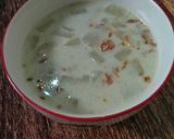Foto langkah ke 8 dari resep Sayur Bobor Pepaya Muda #bikinramadhanberkesan.
