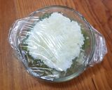 A picture of step 2 of Green Tamal Pudding.