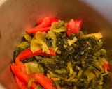 A picture of step 1 of Pickled Mustard Greens Soup with Crispy Pork.