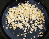 A picture of step 3 of Cauliflower with soya bean sauce.