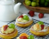 Foto langkah ke 7 dari resep Donat Vla Buah.