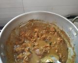 A picture of step 15 of Chettinad chicken fry.