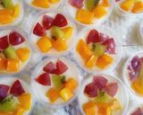 Foto langkah ke 4 dari resep Puding Sutra Buah.