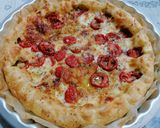 A picture of step 2 of Caprese Savory Tart.