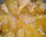 A picture of step 5 of Badami chicken qorma.