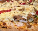 Foto del paso 3 de la receta Pizza rápida de atún con masa brisa
