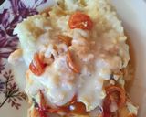 Foto del paso 6 de la receta: Salmón Napolitano al horno con salsa de camarón