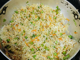 Quick Herb Rice For Tiffin