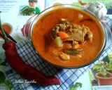 Foto langkah ke 7 dari resep Kari Ayam Merah.