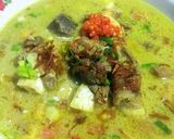 Foto langkah ke 4 dari resep Soto betawi #iga sapi.