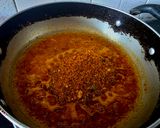 A picture of step 6 of Kathiyawadi Bharwa Baingan & Potato Sabji.