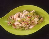 Foto langkah ke 3 dari resep Tumis Buncis Asin Cumi.
