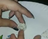 A picture of step 10 of Oreo biscuits bread cake(no fire).