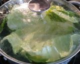 A picture of step 1 of Mama's Stuffed Cabbage Over Mashed Potatoes.