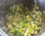 Foto del paso 2 de la receta: Tortilla zapallito, repollo y más