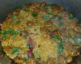 Foto del paso 8 de la receta: Arroz amarillo con longaniza de cerdo🐷