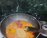 A picture of step 3 of Aloo gobhi shimla mirch sabzi.