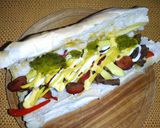 Foto del paso 3 de la receta: Pepito de carne de res salchicha alemana