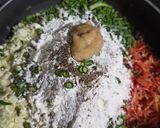 A picture of step 2 of Veg Manchurian and Fried Rice.