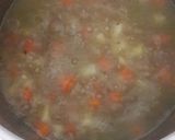 Foto del paso 6 de la receta: Cocido de patica de cerdo con arroz blanco y plátano frito