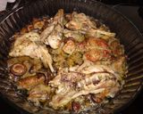 Foto del paso 3 de la receta Conejo al horno con salsa de setas