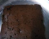 A picture of step 6 of #Chocolate Eggless Brownie Cake.