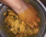 A picture of step 6 of Black soup(obhebe).