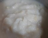 A picture of step 2 of Flatten rice chilla.