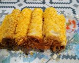 Foto langkah ke 3 dari resep Roti gulung piscok lumer.
