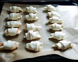 Une image de l'étape 1 de Croissants 🥐 saumon et blanc de poulet.