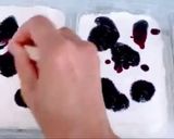 A picture of step 4 of Blueberry Swirl Cheesecake.