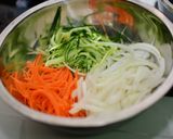 蔬菜燕麥煎餅的食譜步驟2照片
