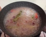 Foto langkah ke 2 dari resep Nasi Liwet Bakar isi Ayam Pedas.